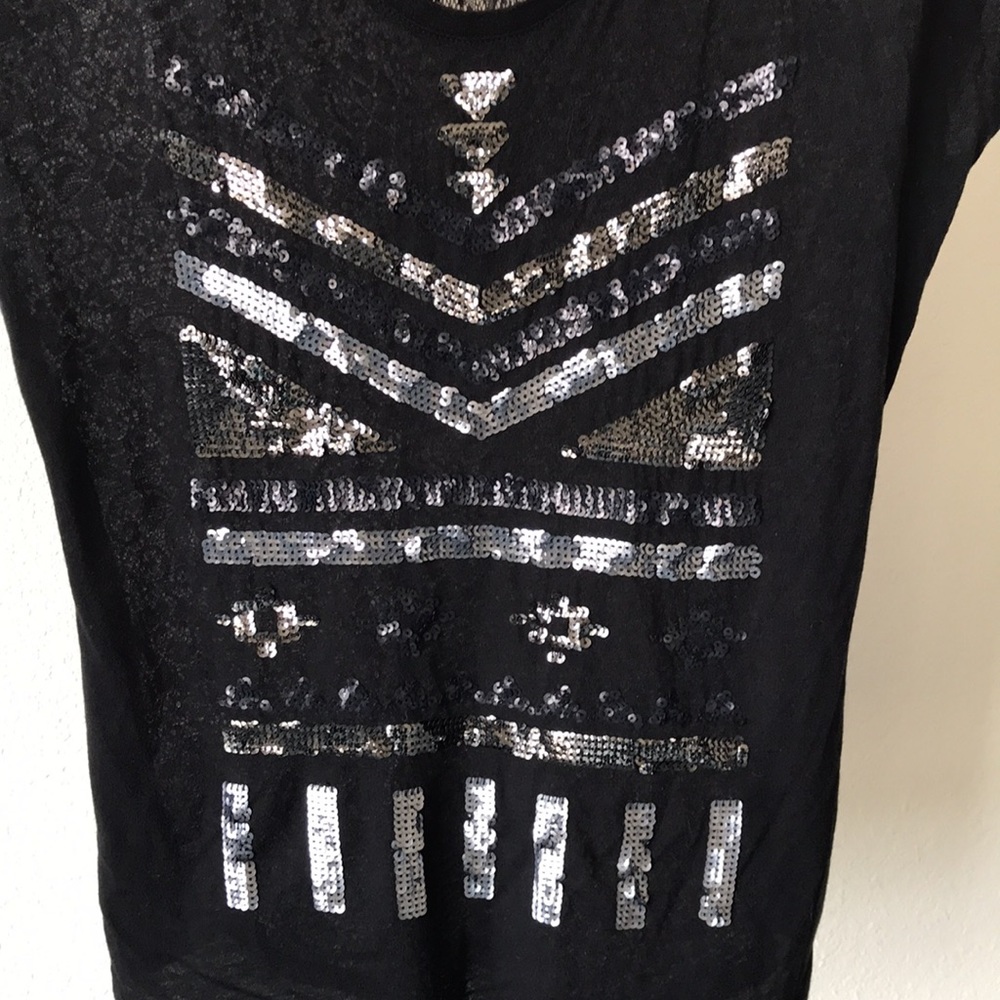Express Aztec Sequined Top - Picture 3 of 9